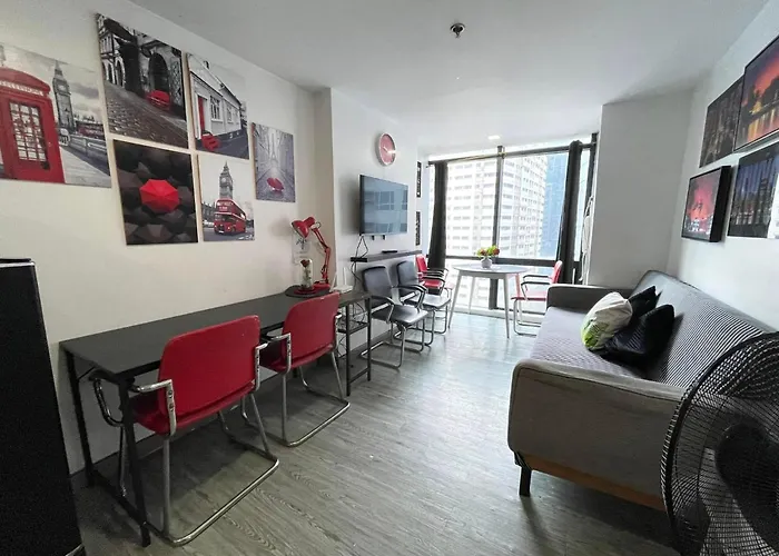 Modern Condotel In Ortigas Good Up To 8 Pax Apartamento