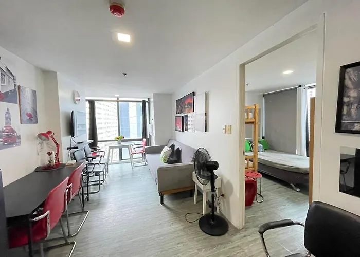 Modern Condotel In Ortigas Good Up To 8 Pax Apartamento *